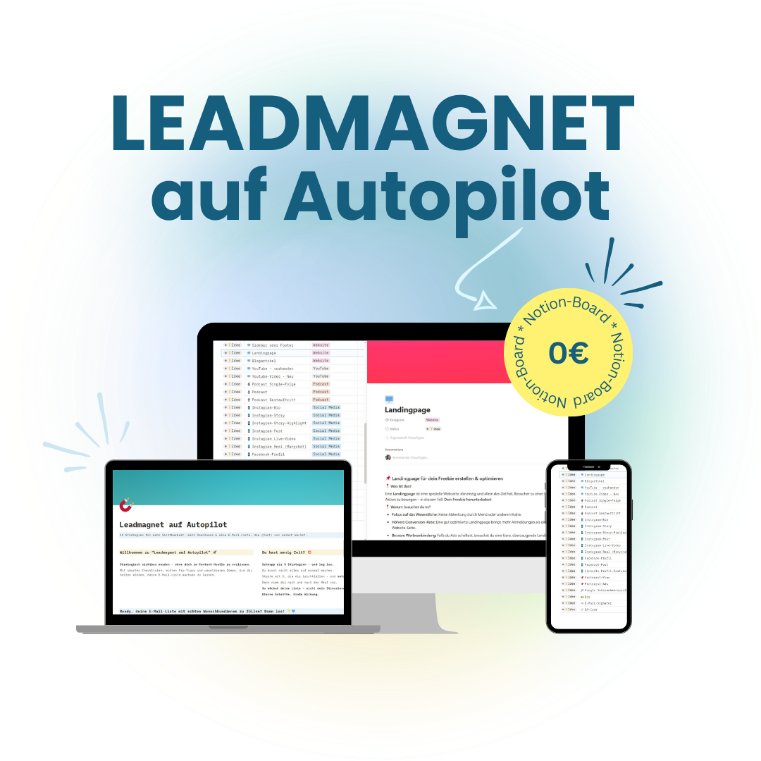 Leadmagnet auf Autopilot. 24 Strategien zum Aufbau E-Mail-Liste